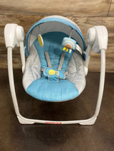 Ingenuity Sun Valley Canopy Portable Swing in Teal
