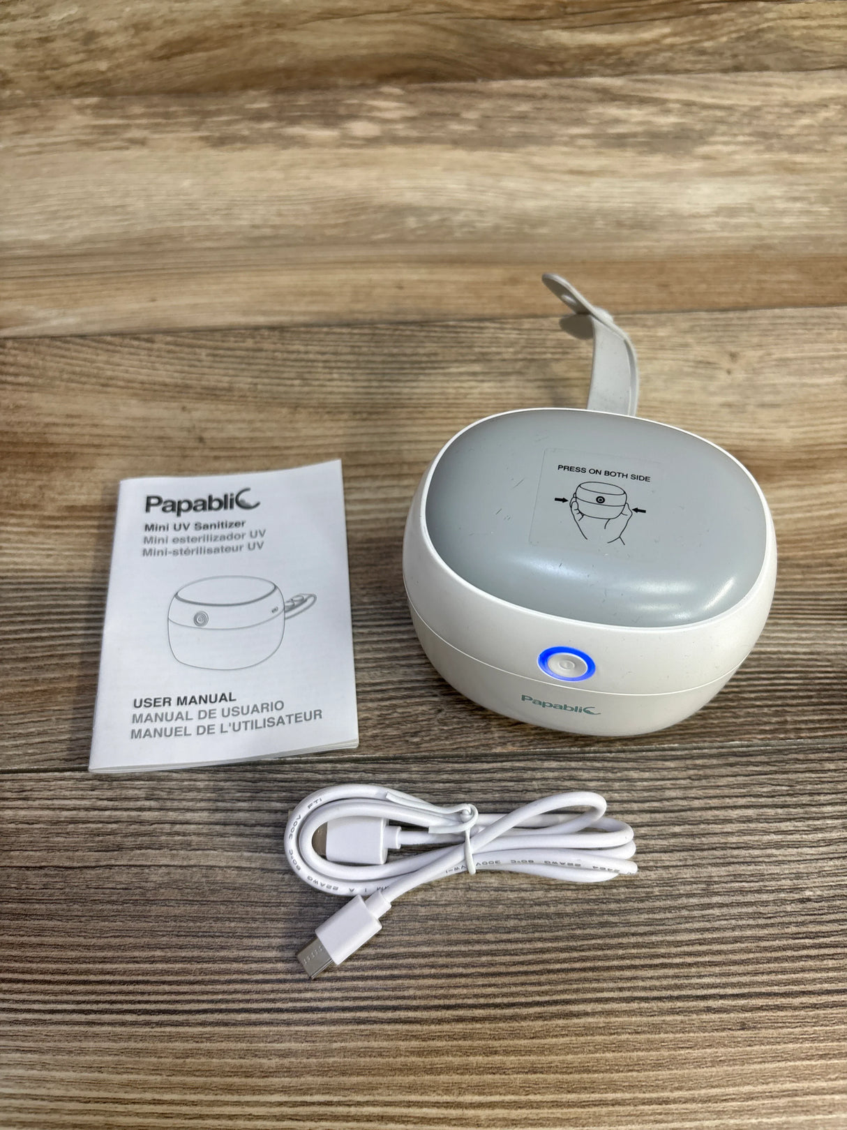 Papablic Mini UV Pacifier Sanitizer