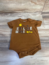Carhartt Explore More Bodysuit Brown sz 12m