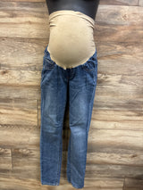 Jessica Simpson Maternity Full Panel Jeans Blue sz Small