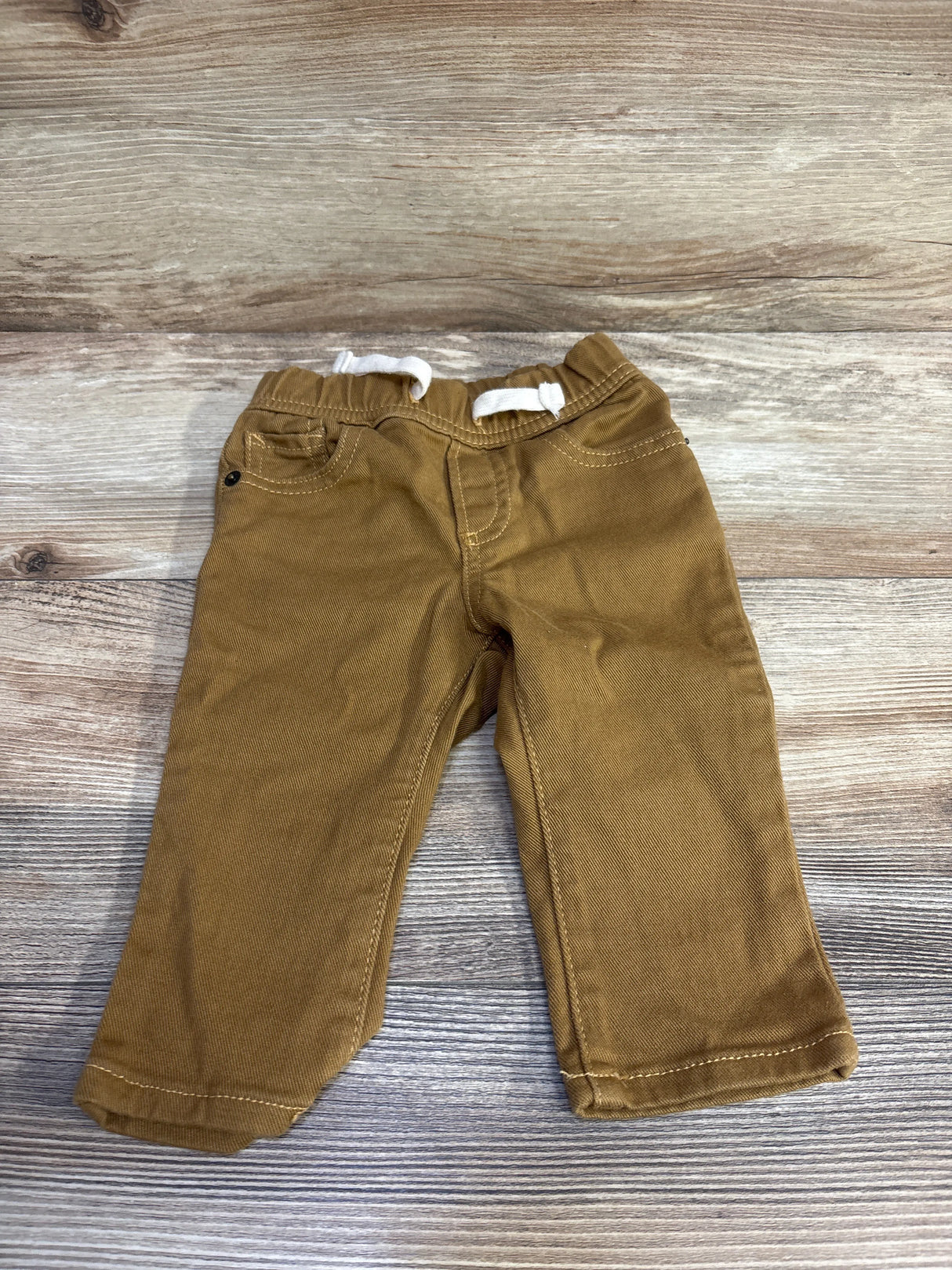 Gap Denim Drawstring Slim Jeans Brown sz 6-12m - Me n Mommy To Be