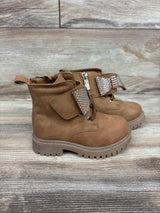 Jessica Simpson Daria Bow Boots Brown sz 6c