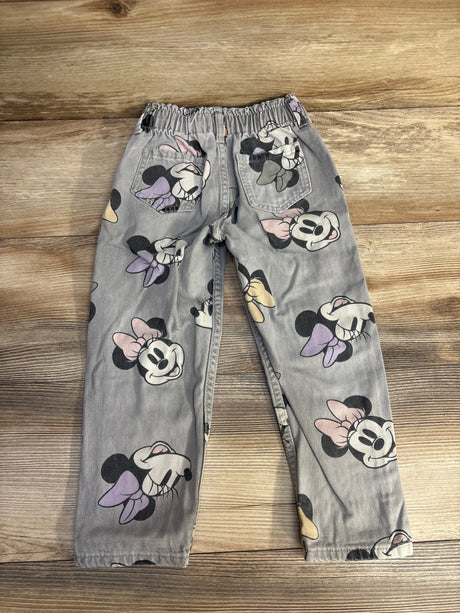 H&M Minnie Mouse Print Jeans Grey sz 4T - Me n Mommy To Be