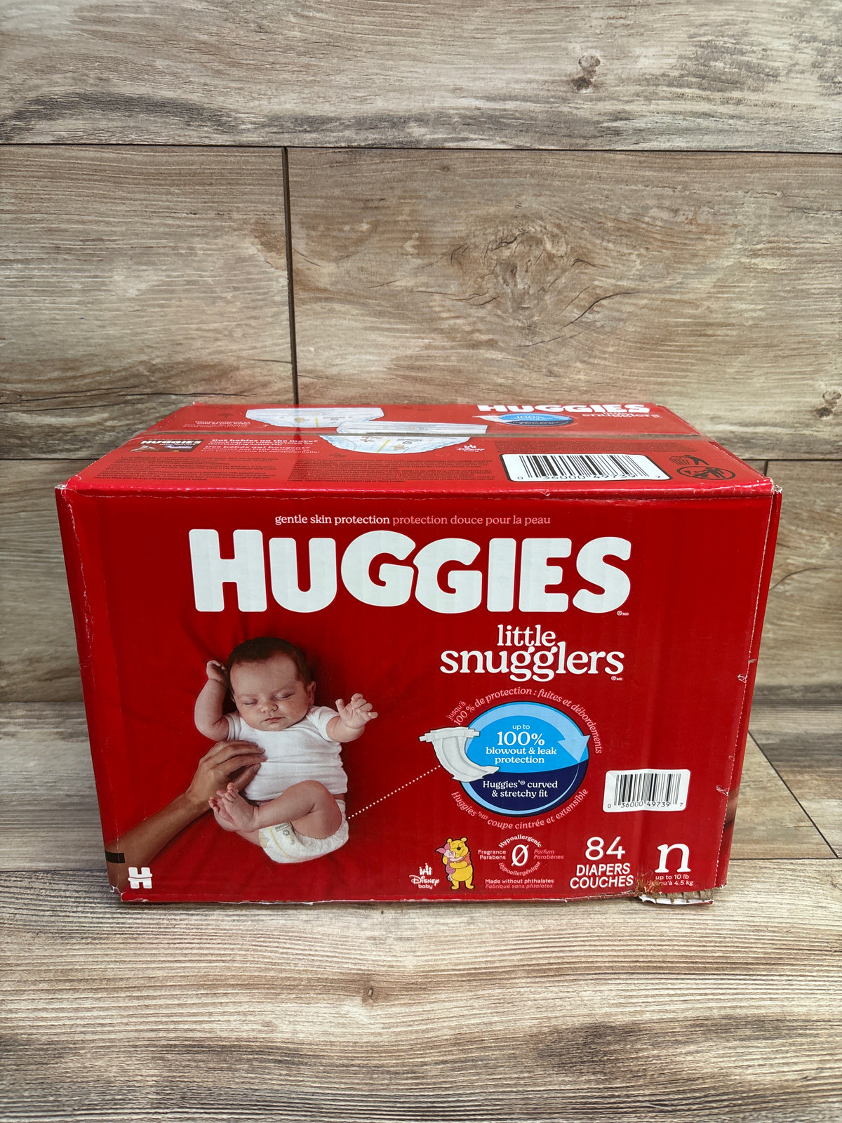 NEW Huggies Little Snugglers Diapers Size Newborn 84ct