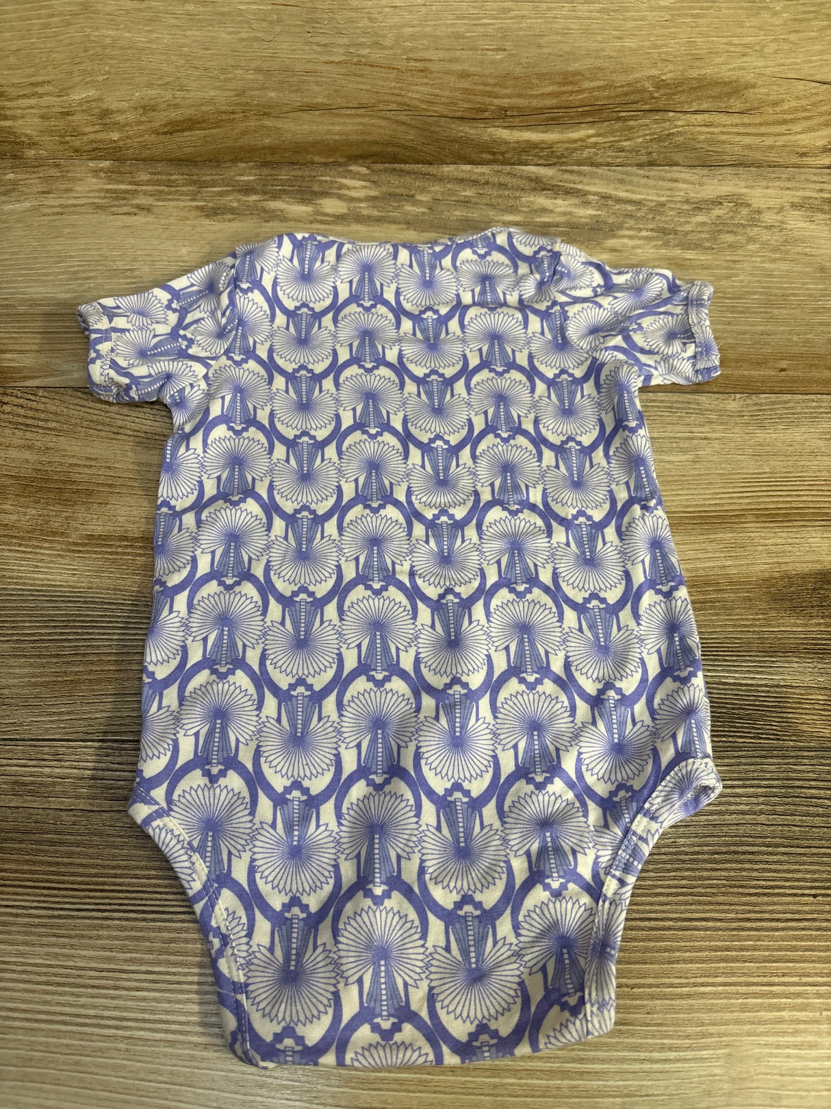Kate Quinn Short Sleeve Bodysuit Purple sz 12-18m - Me n Mommy To Be