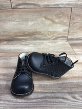 Josmo First Walker Woven Oxford Shoes Black sz 2c