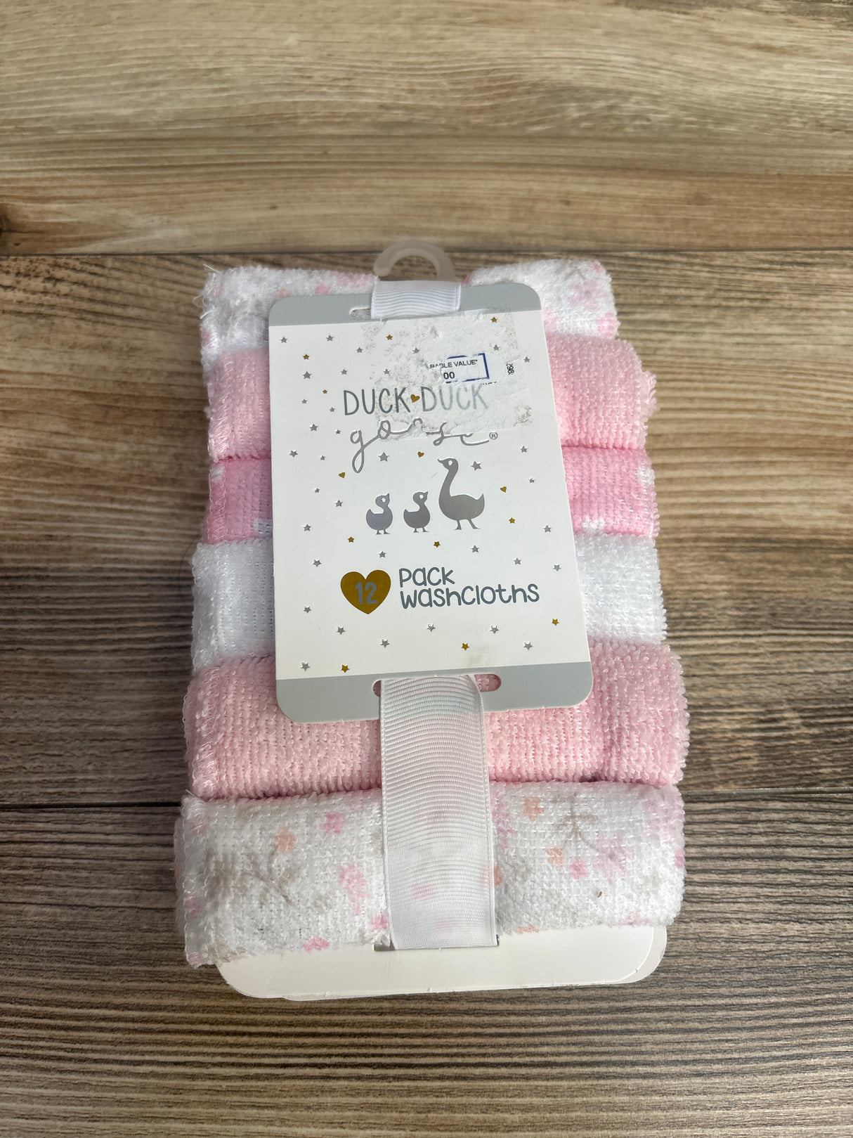 NEW Duck Duck Goose 12pk Washcloth Set