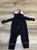 Cat & Jack Skeleton Heart Sleeper Black sz 3-6m