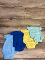Disney Baby 4pk Princess Bodysuits Blue sz 3-6m