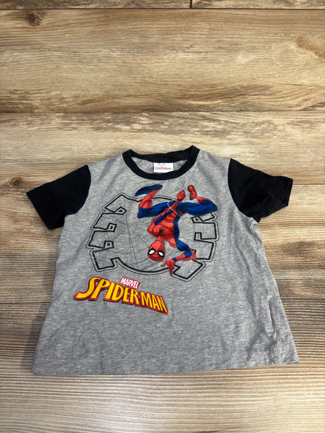 Marvel Spiderman Shirt Grey sz 3T - Me n Mommy To Be