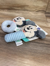 NEW Disney Baby Mickey Mouse 2pc Plush Rattles