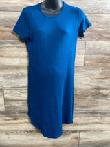 Hazel & Jools Midi Dress Blue sz Small