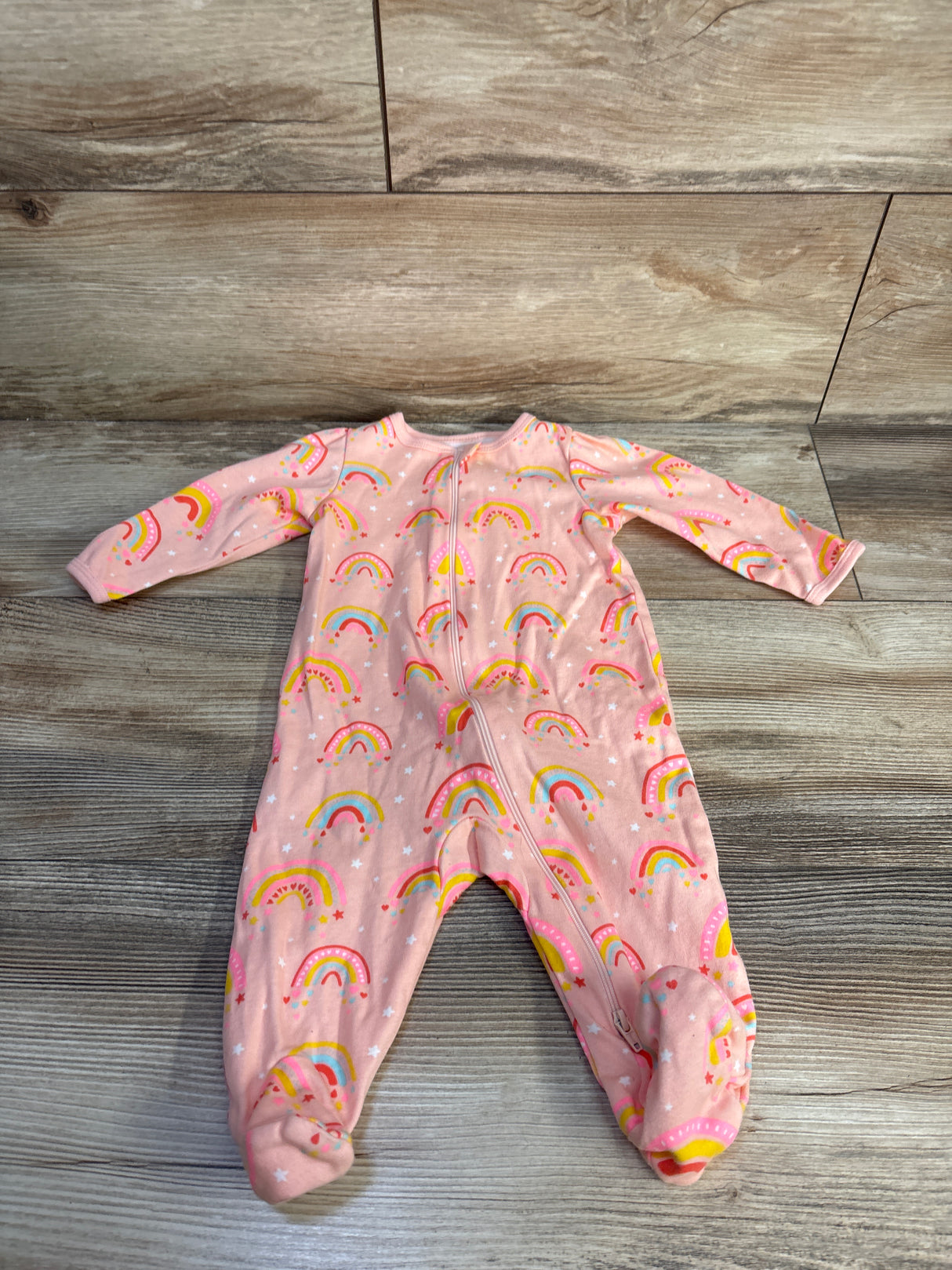 Wonder Nation Sleeper Pink sz 3-6m