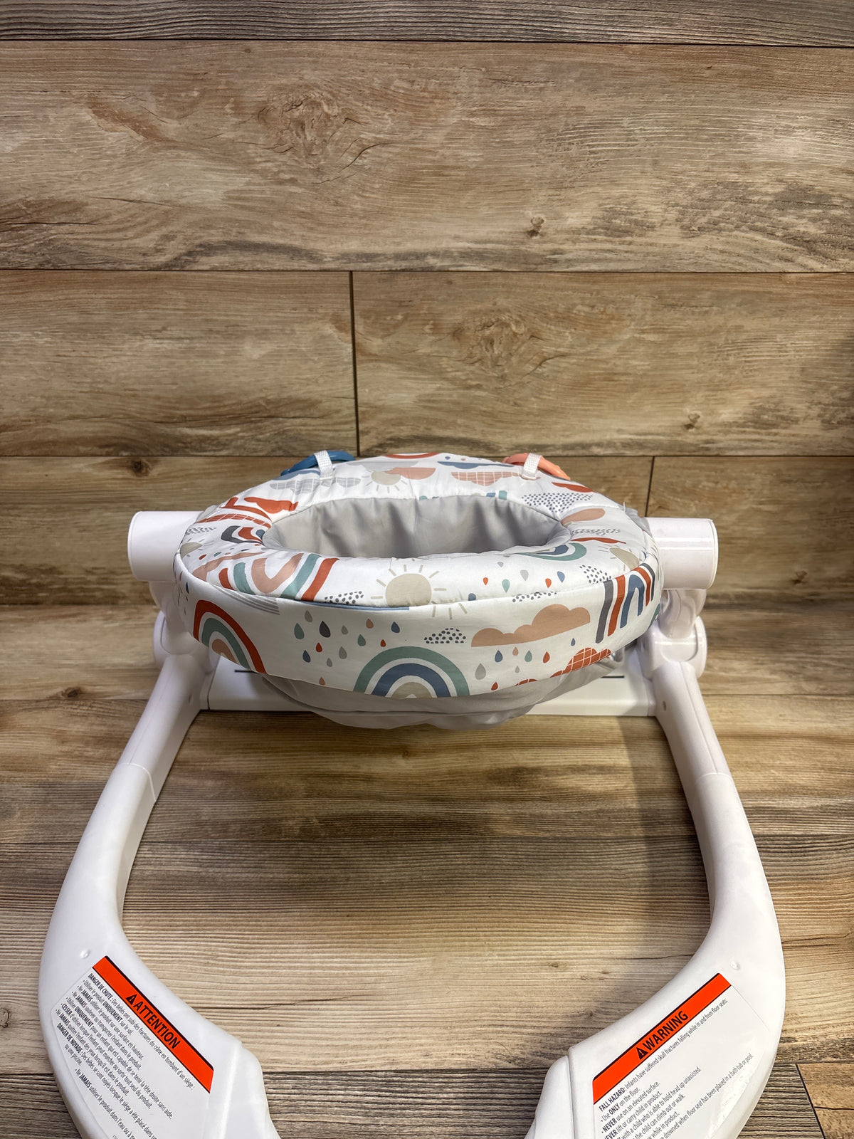 Fisher Price Sit-Me-Up Floor Seat in Rainbow Showers
