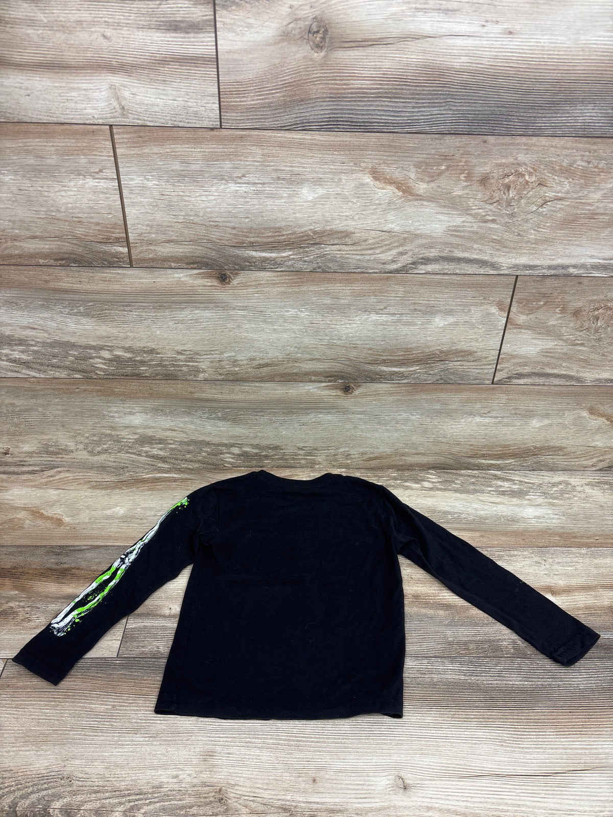 Way To Celebrate! Halloween Long Sleeve Skeleton Shirt Black sz 4/5T