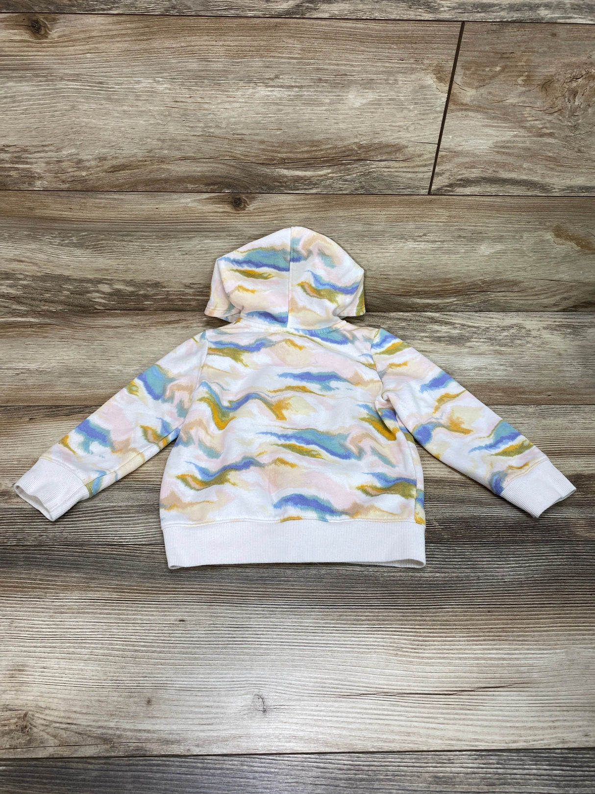 Cat & Jack Full Zip Hoodie White sz 2T