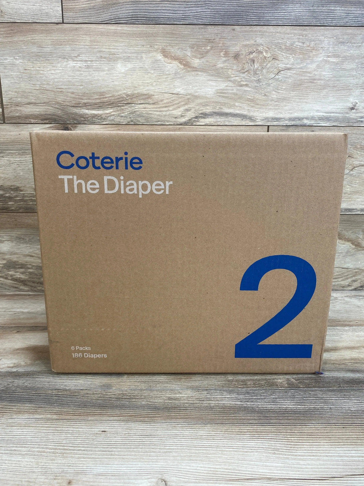 NEW Coterie Diapers 6Pk 180Ct., Sz 2