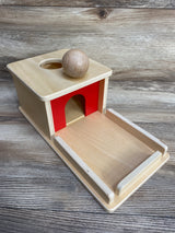 Elite Montessori Object Permanence Box with Tray and Ball