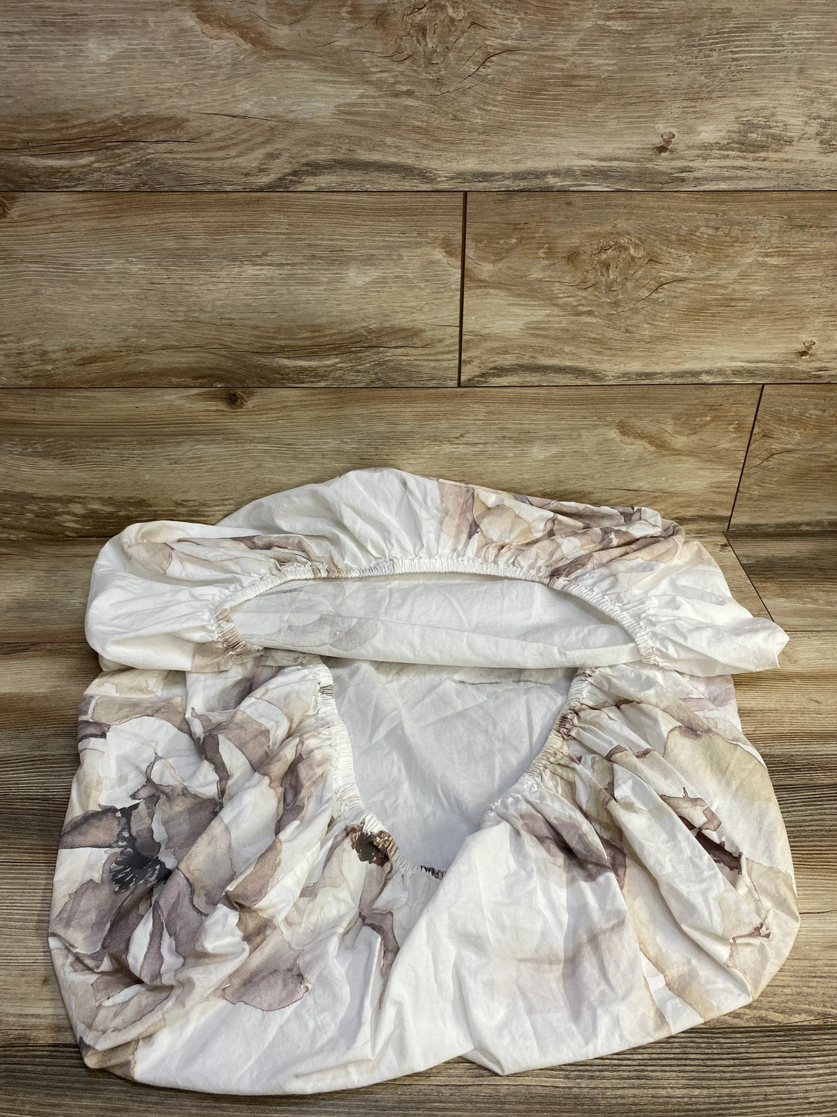 Lambs & Ivy Peony Fitted Crib Sheet