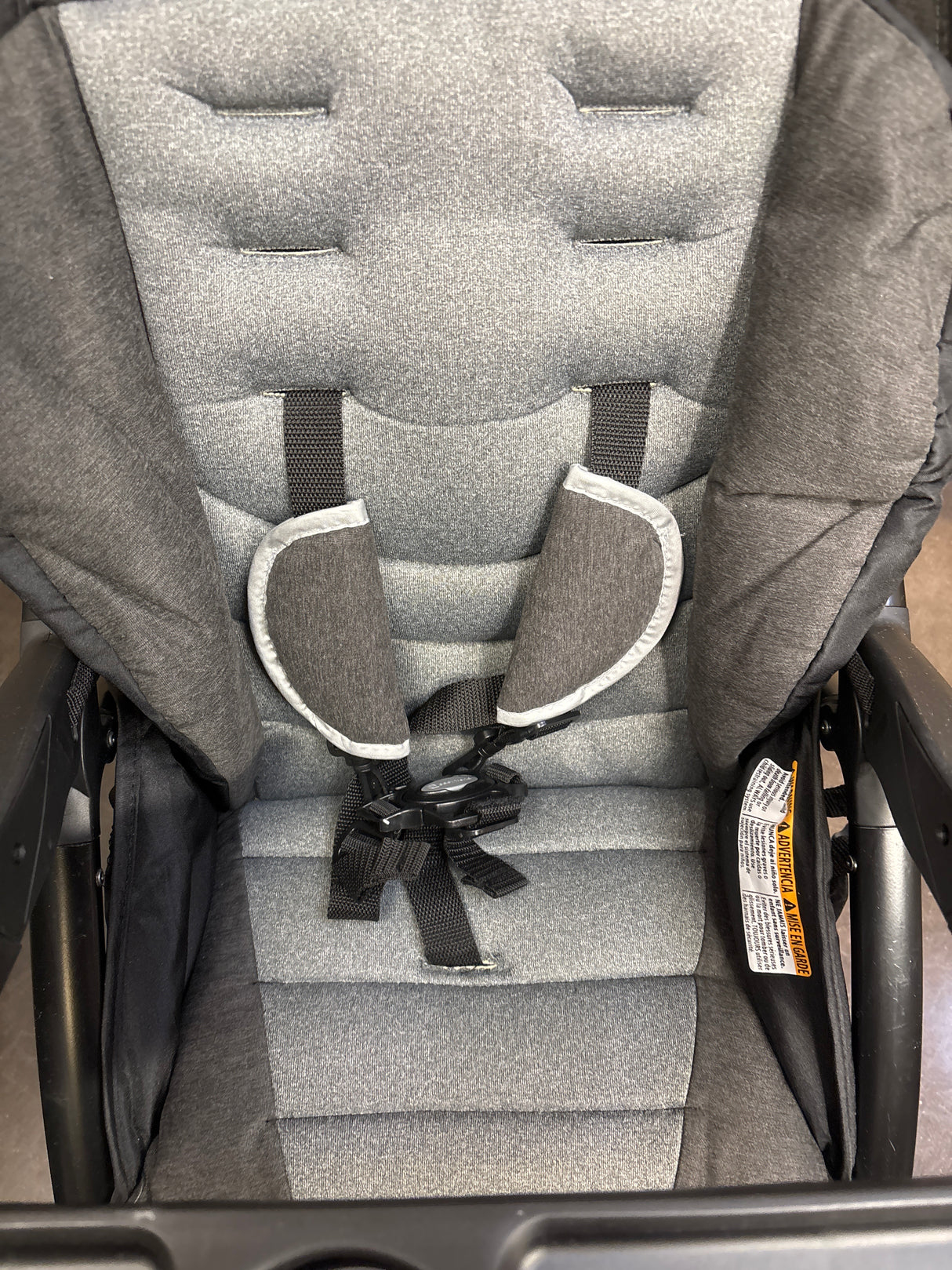 Baby Trend Sit N Stand 5-in-1 Shopper Stroller in Stormy Grey