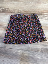 Art Class Floral Corduroy Skirt Black sz 4-5T - Me n Mommy To Be