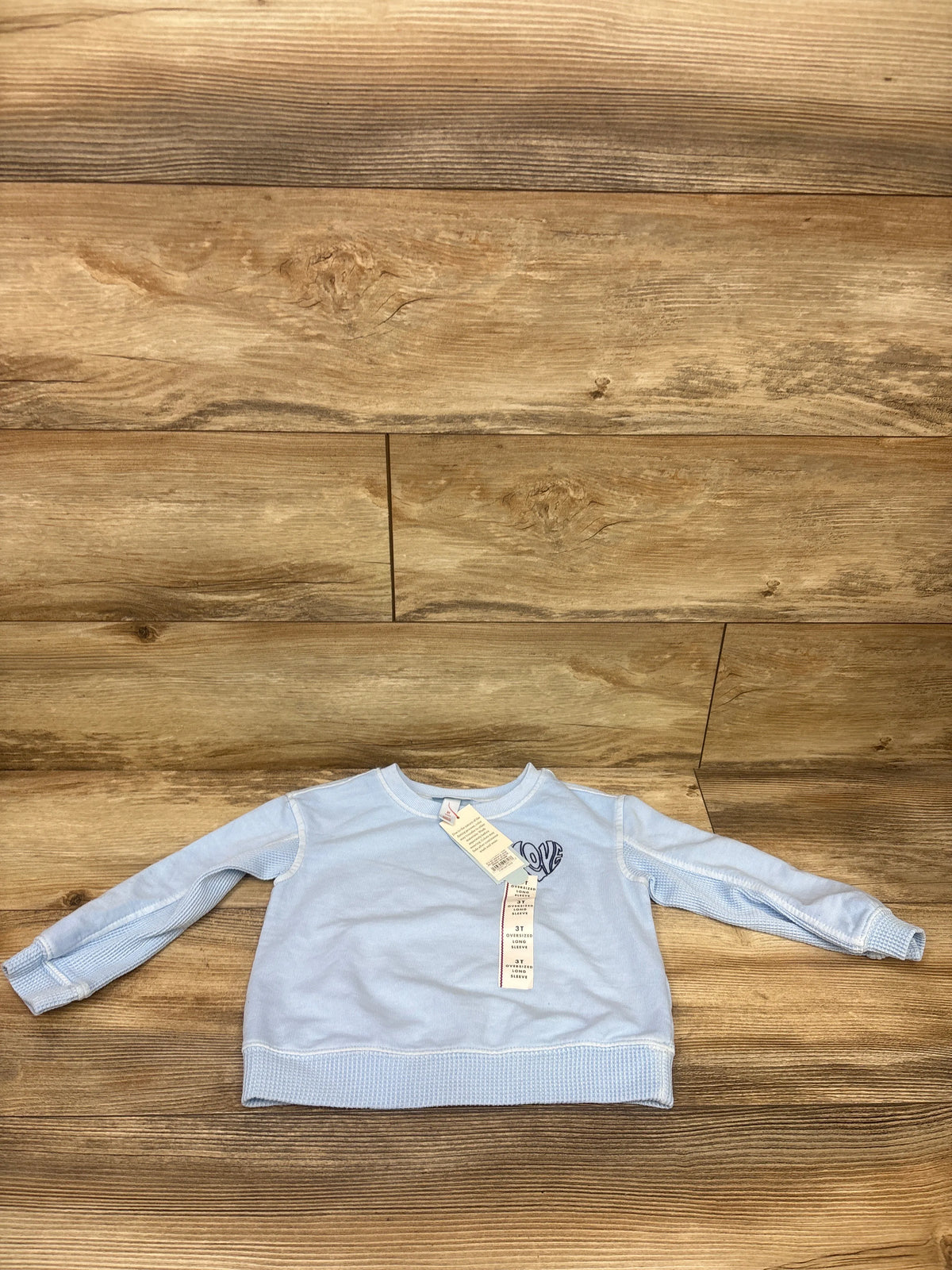 NEW Cat & Jack Pullover Sweatshirt Blue sz 3T