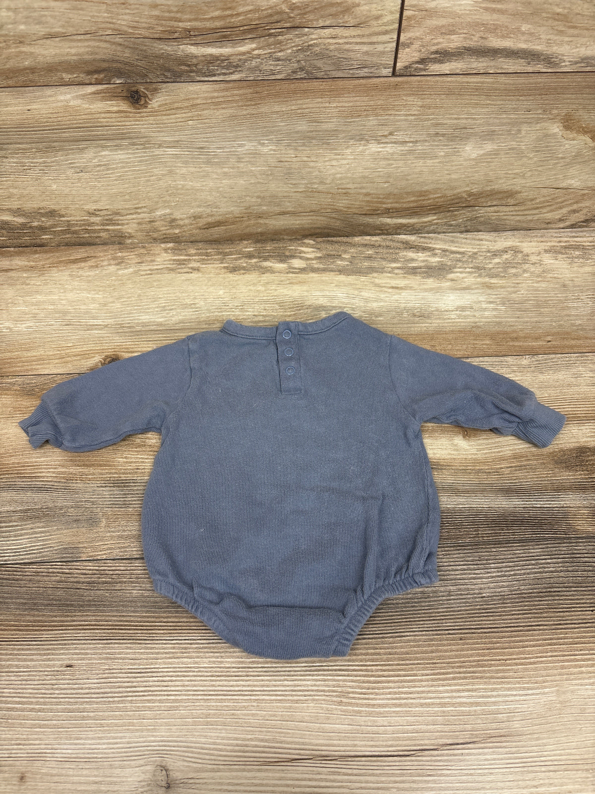 Easy Peasy Sweatshirt Bubble Romper Blue sz 0-3m