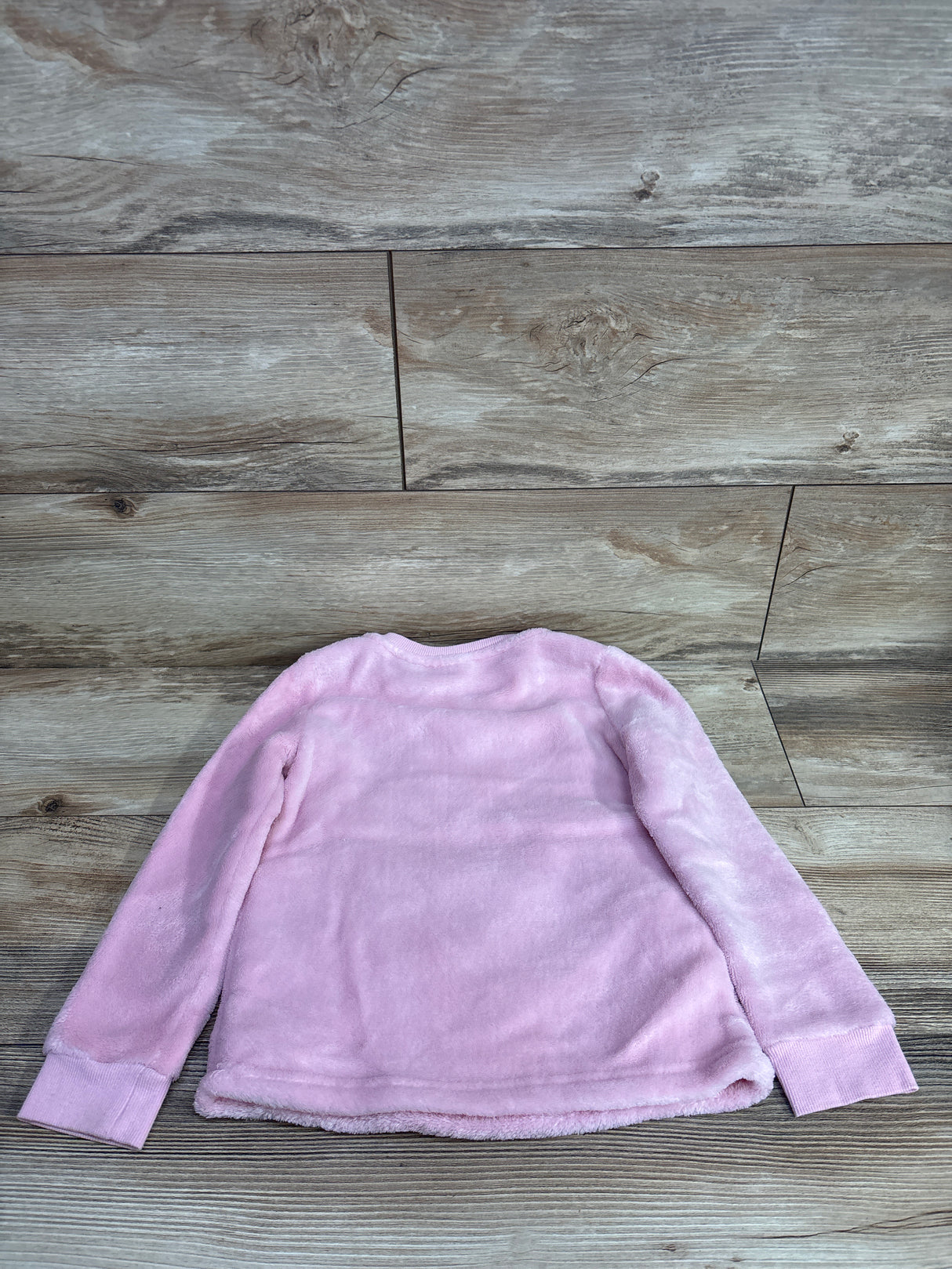 Cynthia Rowley Plush Textured Deer Sweatshirt Pink sz 5T-6
