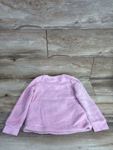Cynthia Rowley Plush Textured Deer Sweatshirt Pink sz 5T-6