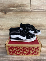 Vans Sk8-Hi Crib Sneakers Black sz 3c