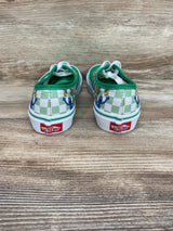 Vans Sesame Street x Authentic 'Sesame Street Family' Green Shoes sz 2Y