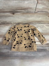 H&M Panda Sweatshirt Tan sz 12-18m