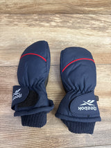 Reebok Winter Mittens Navy sz 2T-4T