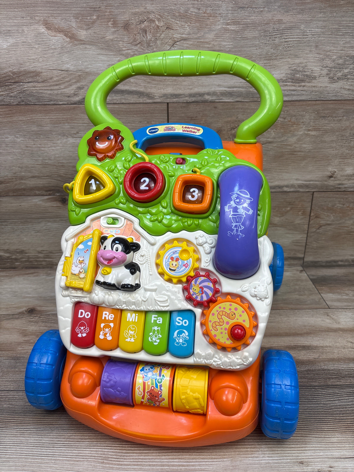 VTech Sit-to-Stand Learning Walker, Orange