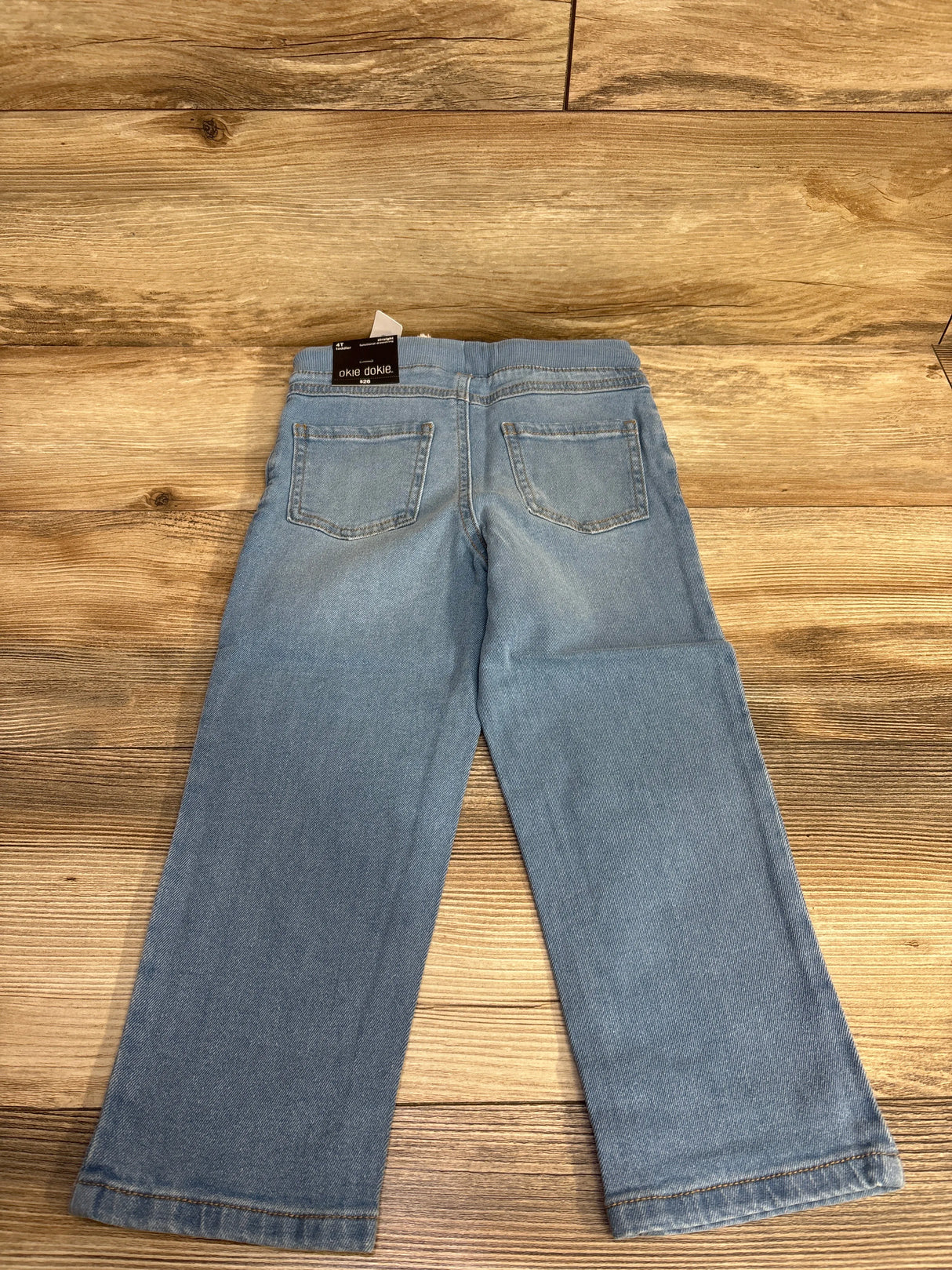 NEW Okie Dokie Drawstring Jeans Blue sz 4T