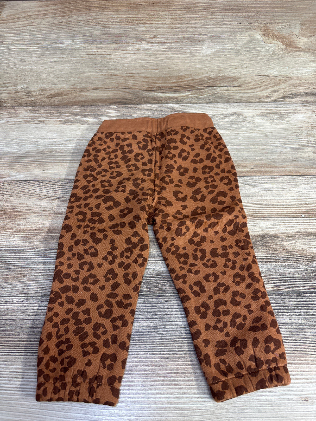 NEW Okie Dokie Brown Leopard Print Jogger Pant sz 12m