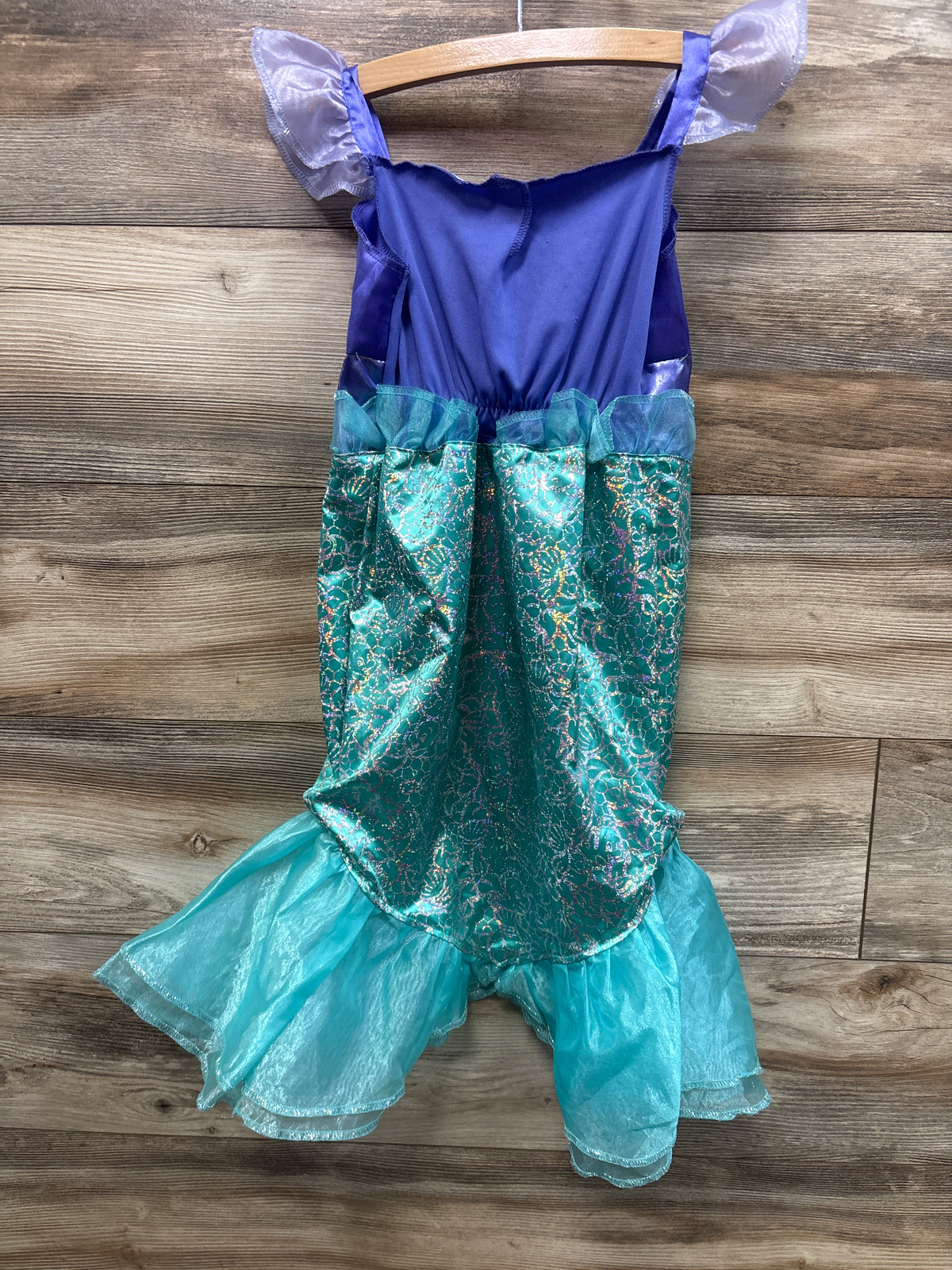 Jakks Pacific Disney Ariel Costume Dress Purple sz 4-6T