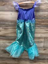 Jakks Pacific Disney Ariel Costume Dress Purple sz 4-6T