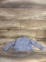 H&M Twill Floral Jacket Ivory sz 3T