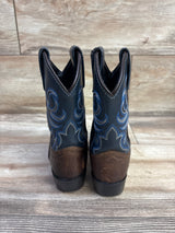 Cody James Holt Two-Tone Embroidered Western Boots Brown sz 11c