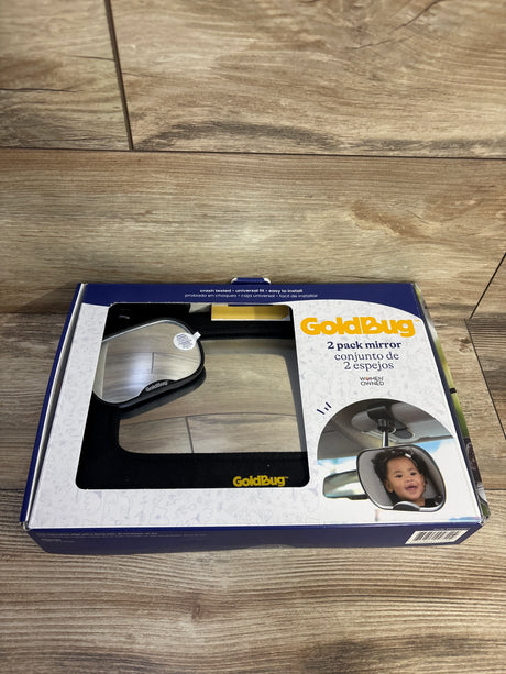 NEW Goldbug 2-Piece Baby Car Seat Mirror - Me n Mommy To Be