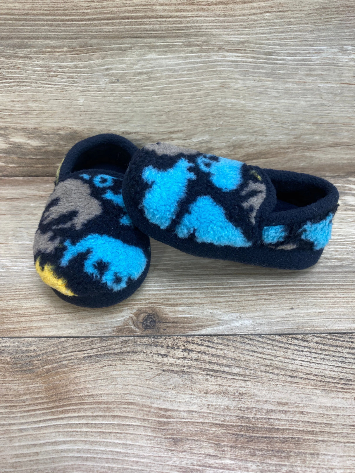 Wonder Nation Dino Slippers Blue sz 5c/6c