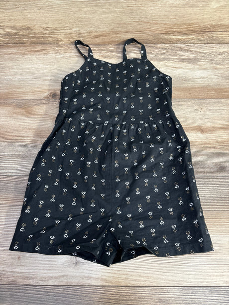 NEW Carter's Floral Romper Black sz 5T - Me n Mommy To Be