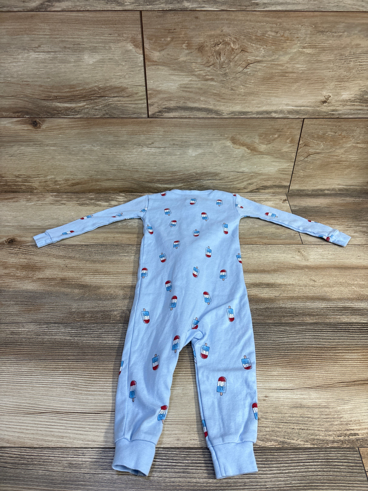 Pekkle Ice Cream Sleeper Blue sz 12m