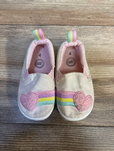 Wonder Nation Casual Canvas Sneakers Pink sz 4c