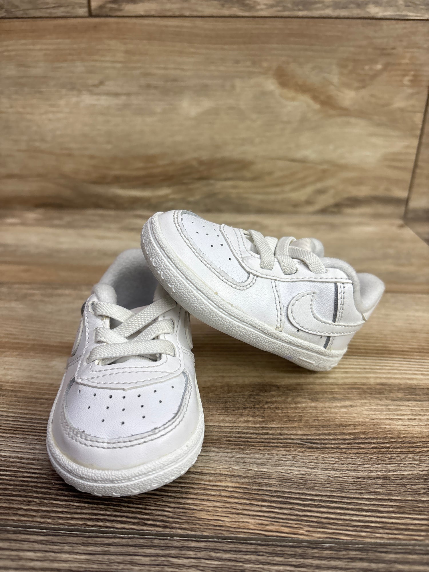 Nike Air Force 1 CB 'Triple White' Sneakers sz 3c