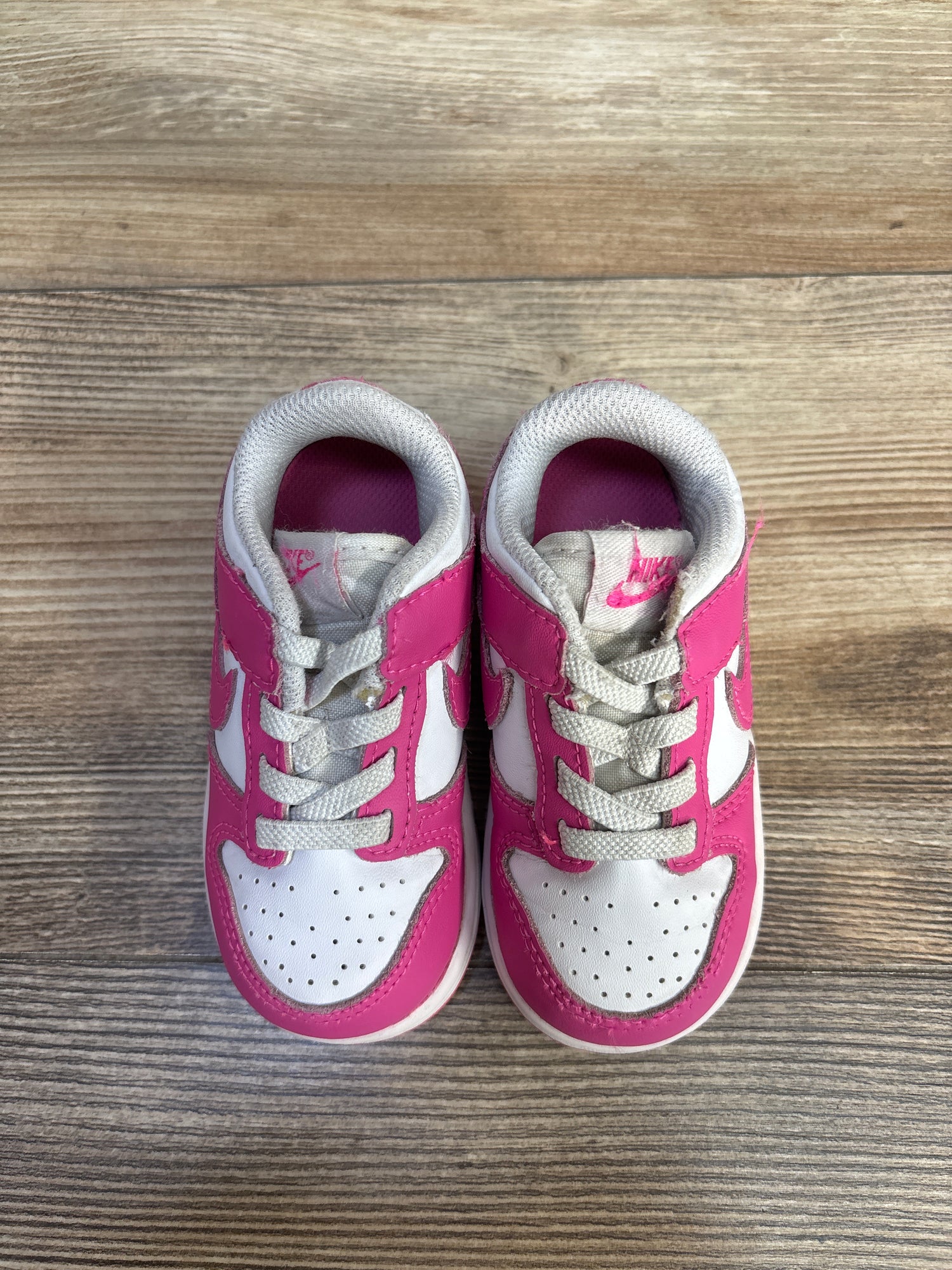 Nike Dunk Low TD 'Laser Fuchsia' Sneakers sz 6c