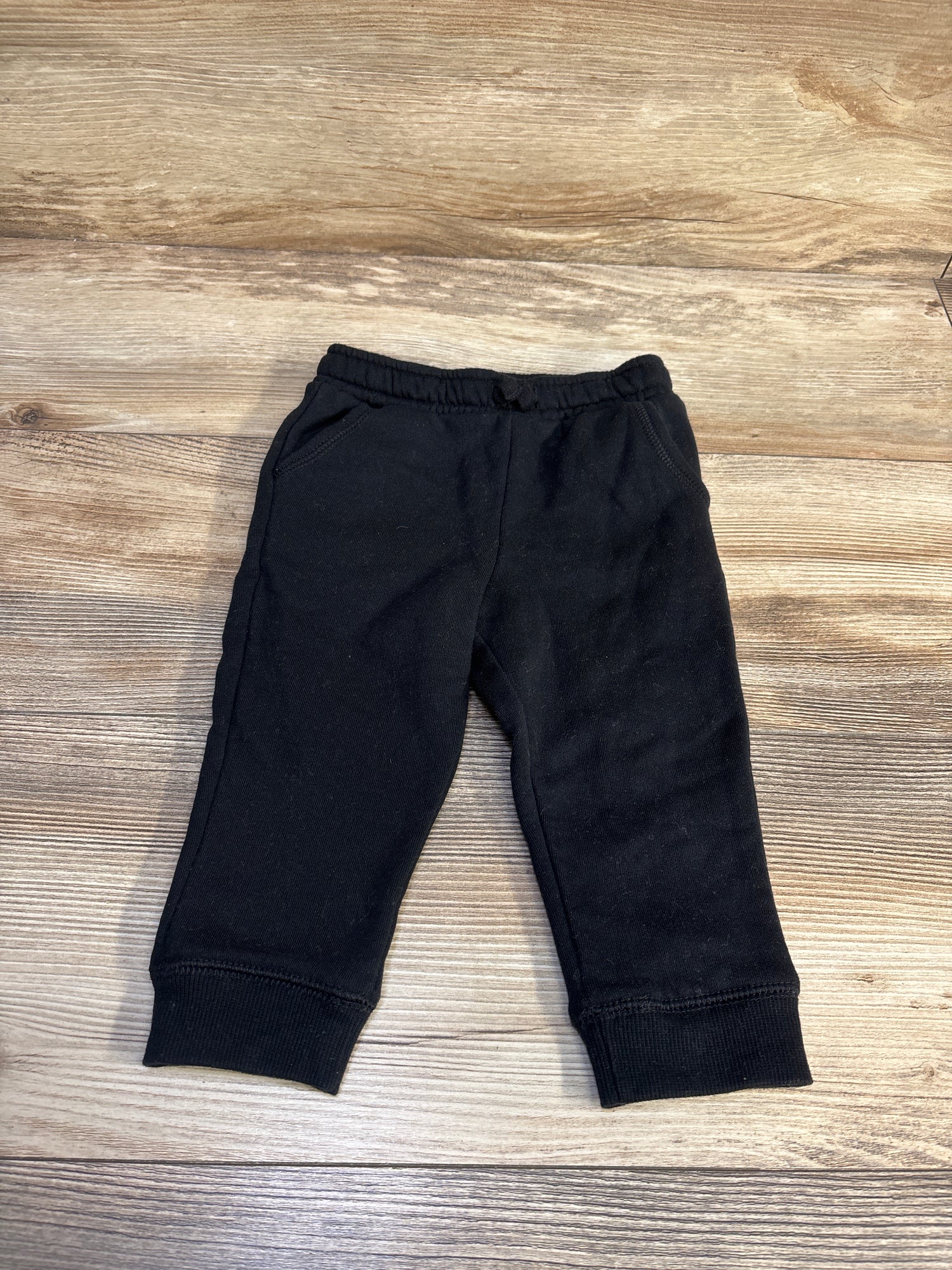 Cat & Jack Drawstring Joggers Black sz 18m