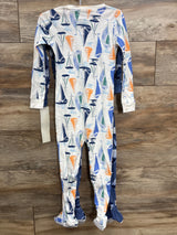 NEW Just One You Whale Print Sleepers Blue sz 4T