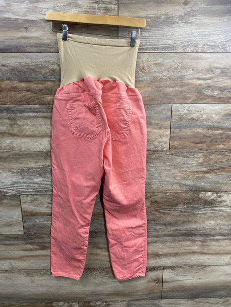 Motherhood Maternity Pink Full Panel Pants sz Medium - Me 'n Mommy To Be